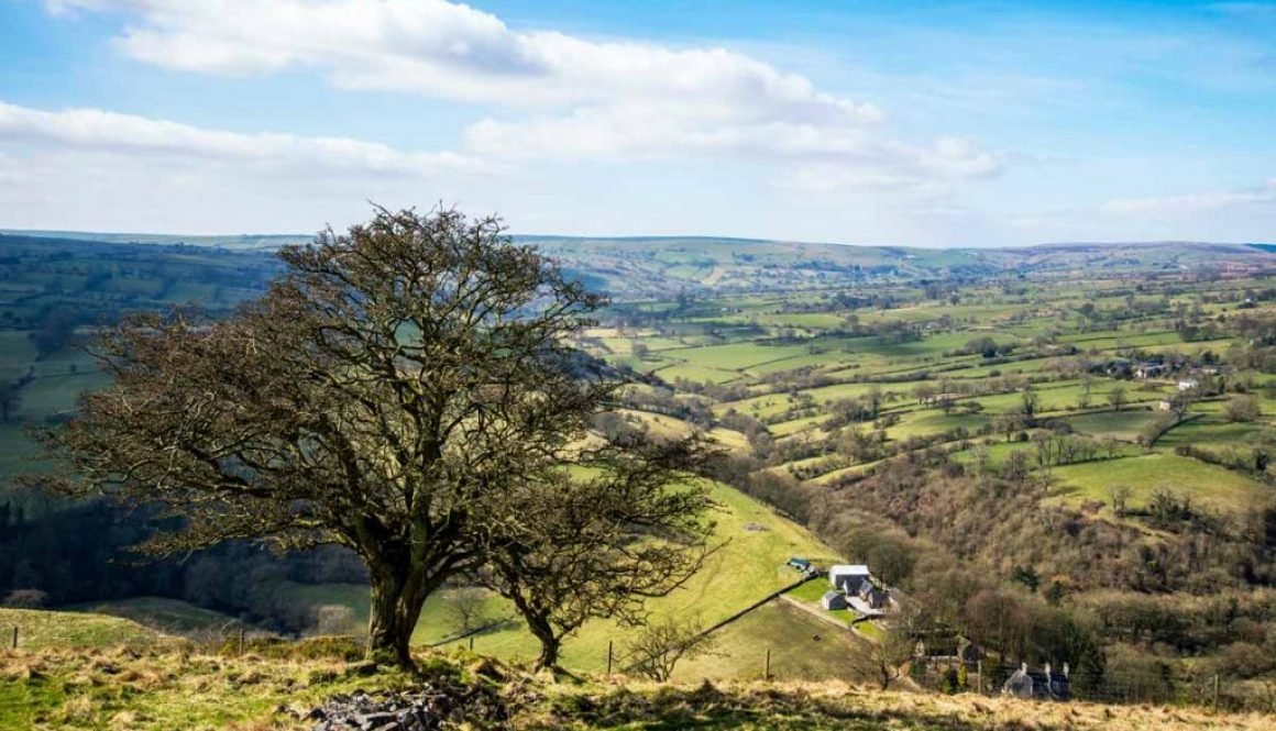 View from Wetton Hill