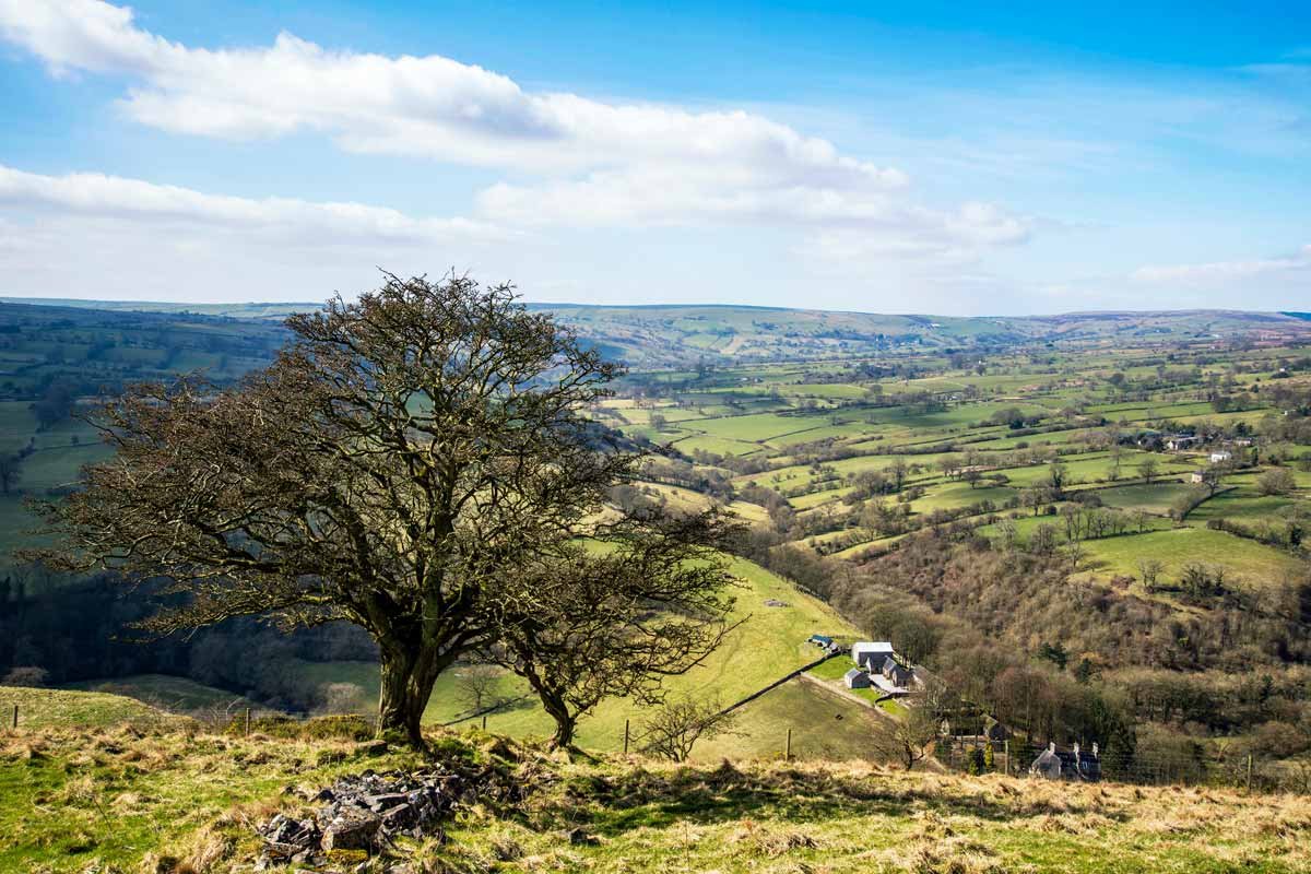 View from Wetton Hill